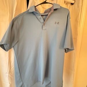 Under Armour Men's Light Blue Polo Shirt